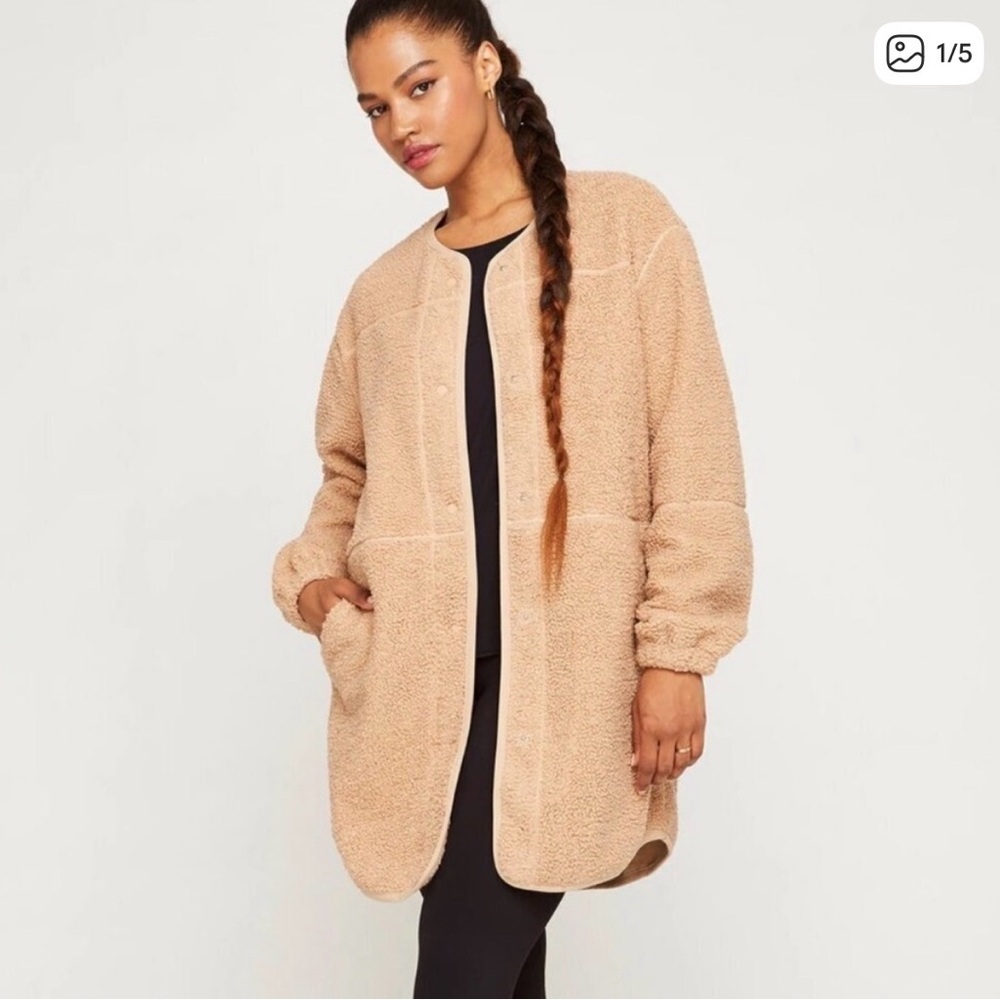 Gentle Fawn Camel Teddy Coat